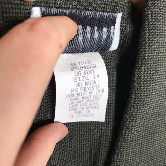 Vintage Miss Dorby Button Down Long Sleeve Top - Picture 5 of 5